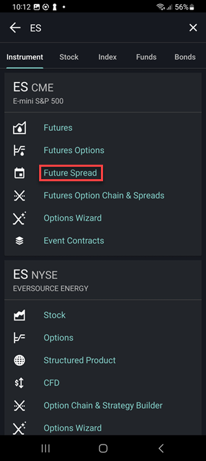 The future spreads on the Android Phone